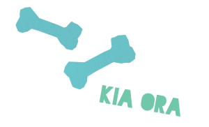 Image of the words Kia Ora.