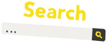 Image depicting a search bar with the work Search above it.